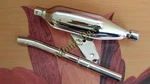 Honda Mini Trail Z50A K1 K2 Exhaust Muffler Pipe 183A1-045-671 18310-045-000-REP. Fixed Price $139.00.
