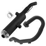 Muffler W/exhaust Pipe For Suzuki LT-Z400 Quadsport 2003-2008. Fixed Price $254.10.