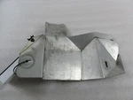 Ferrari 458 Italia, Lh, Left Muffler Heat Shield, Used, P/n 264113. Fixed Price $100.00.