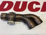 Ducati Diavel 1200 Center Collector Exhaust Pipe 2010 - 2014 Y 57211562B. Fixed Price $94.51.