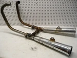 Kawasaki 80 KZ440 Ltd Exhaust Headers Mufflers Tail Pipes Oem. Fixed Price $149.99.