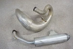 2012 Ktm Oem Full Exhaust Pipe Header Muffler Silencer. Fixed Price $99.00.