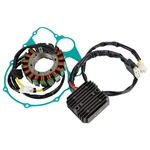 Stator Generator Regulator Gasket For Honda Shadow VT700C 1986 1987 VT800C 1988. Fixed Price $118.78.