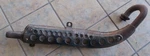 1974 Kawasaki F7 Enduro OEM#18001-032 Exhaust Muffler Assembly (ex/rm). Fixed Price $50.00.