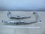 1990 Kawasaki VN750 Vulcan K20790) Chrome Exhaust Headers Muffler Pipes Set. Fixed Price $115.00.