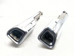 18-24 Honda GL1800 Goldwing Rear Exhaust Mufflers Pipes Set Pair. Fixed Price $398.47.