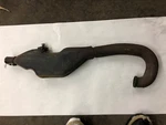 75/76 Kawasaki KT-250 Exhaust Pipe, 18001-152-21. Fixed Price $99.00.