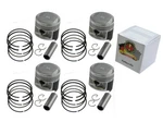 Honda Piston Kit - Oversize Os +0.45MM / Rings. Fixed Price $597.99.
