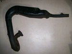 1977 1978 Yamaha Vintage Oem DT400 Exhaust Pipe Assembly, Crack. Fixed Price $50.00.
