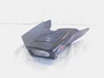 Ducati 749S & 999S Termignoni Rear Muffler Thermal Heat Protection Guard. Fixed Price $249.95.