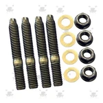 Exhaust Manifold M8X1.25 Studs Washers Nut Qty 4 Pcs For $17. Fixed Price $17.70.
