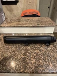 2025 Harley Davidson Low Rider Exhaust, Like New. Fixed Price $180.00.