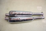 Triumph T100C Scrambler High Exhaust Mufflers *2721. Fixed Price $279.99.