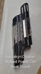 Kuryakyn Crusher Slotted Power Cell Crossover Heat Shield Black 583. Fixed Price $24.99.