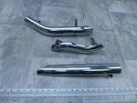97 Harley Flhtcui Electra Glide S136-1. Chrome Exhaust Header Trim Covers. Fixed Price $53.50.