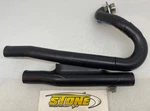 2015 Victory Gunner Exhaust Header Pipe Black. Fixed Price $60.00.