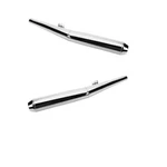 Oem Chrome Steel Exhaust Set For Bmw R60/6 R75/6 R90/6 R90S R60/7 R75/5. Fixed Price $444.59.