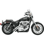 Bassani Chrome Radial Sweeper 2:2 Exhaust W/o Heat Shields Harley Xl 86-03. Fixed Price $604.95.