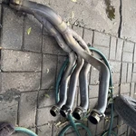 08-09 Kawasaki Concours ZG1400 Front Exhaust Header Can Pipe Slip-on Silencer. Fixed Price $79.99.