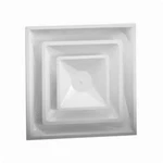 Hart & Cooley 050505 12" Enamel Steel T-bar Ceiling Diffuser 4-WAY Square. Fixed Price $93.13.