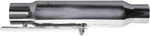 Chrome Exhaust Pipe Tip - 12" Cafe Shorty Voodoo Universal Fit New Made In Usa. Fixed Price $79.99.