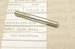 Nos Honda CB175 CB200 CL175 CL200 SL175 VF1100 VF700 VF750 Bolt 90063-235-000. Fixed Price $6.59.