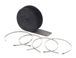 Accel 2002BK Exhaust Wrap Kit - Black In 25 Ft Roll With (4) 14. Fixed Price $112.95.