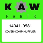 14041-0581 Kawasaki Cover-comp,muffler 140410581, New Genuine Oem Part. Fixed Price $362.77.
