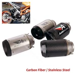 38-51MM Carbon Motorcycle Exhaust Tips Muffler Short Escape Pipe Atv Street Bike. Fixed Price $66.98.