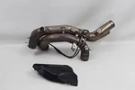 Ducati 1098S 848 Exhaust Headers Midpipe Heatshield. Fixed Price $89.99.