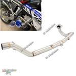 For Suzuki DRZ400S DRZ4SM 2000-2025 Exhaust System Front Tube Mid Link Pipe 51MM. Fixed Price $144.32.