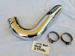 Rear Heat Shield Chrome Power Duals Vance & Hines D593HC Harley Touring Flh. Fixed Price $129.99.