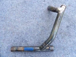 Oem '99 Harley Flh Touring Rear Crossover Head Pipe Exhaust, '07, Repaired. Fixed Price $99.00.