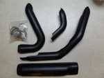 Harley Davidson Exhaust Heat Shield Set Black Satin Original 17-LATER Touring. Fixed Price $175.95.