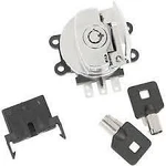 Drag Specialties Chrome Side Hinge Ignition Switch 2106-0224. Fixed Price $99.83.