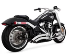 Vance & Hines Fits Hd Fatboy/brkout 18-22 Big Radius 2-2 Chrome Pcx Full. Fixed Price $1202.99.
