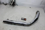99-06 Harley Touring Oem Right Front Header Pipe W/ Chrome Heat Shields. Fixed Price $80.00.