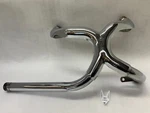 79 Xlcr Cafe Racer Ironhead Sportster Siamese Exhaust Heat Shield Xlch LOC46. Fixed Price $599.95.