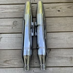 2 Harley Davidson Exhaust Muffler HARFXD1584. Fixed Price $189.00.
