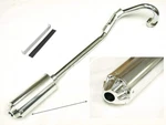 Blemished Silver Tip 28MM Muffler Exhaust Pipe Set For XR50 CRF50 Pit Dirt Bike. Fixed Price $29.95.