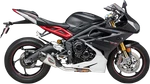 Triumph Daytona 675R 2013-2017 Yoshimura Alpha Slip-on Exhaust 19675BP520. Fixed Price $749.00.