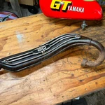 Yamaha 1979 Gt 80 Exhaust Pipe/muffler KS-250M. Fixed Price $109.99.