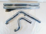 Harley Davidson Dyna Wide Glide Vance Hines Exhaust Hader Pipe System & Mufflers. Fixed Price $179.99.