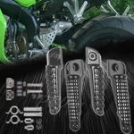 Lh+rh Front+rear Footrest Peg/pillion Step Black For Ninja ZXR/ZZR/ZRX/Z100. Fixed Price $27.78.