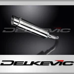 Suzuki SV650 2017-2024 Slip On 14" Round Stainless Exhaust Muffler Kit. Fixed Price $269.99.