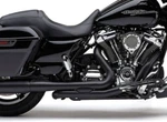 17-23 Harley Davidson Touring Cobra Pro Camber Dual Bung Head Pipes Black. Fixed Price $729.99.