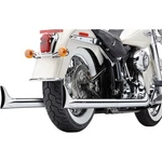 Cobra True Dual Exhaust Fishtail '12-'17 Softail 6989. Fixed Price $1166.11.