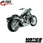 Vance & Hines Chrome Shortshots Staggered Exhaust Harley Softail 1986-2011 17221. Fixed Price $769.95.