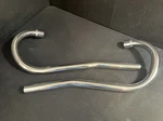 70-4884 70-4886 Triumph Tt Hi-pipe Exhaust Set 1964 1966 T120C TR6 U.k.. Fixed Price $289.00.