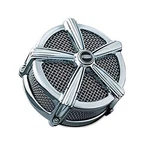 Kuryakyn Mach 2 Air Cleaner Custom Applications Chrome Open-box 9451. Fixed Price $49.95.